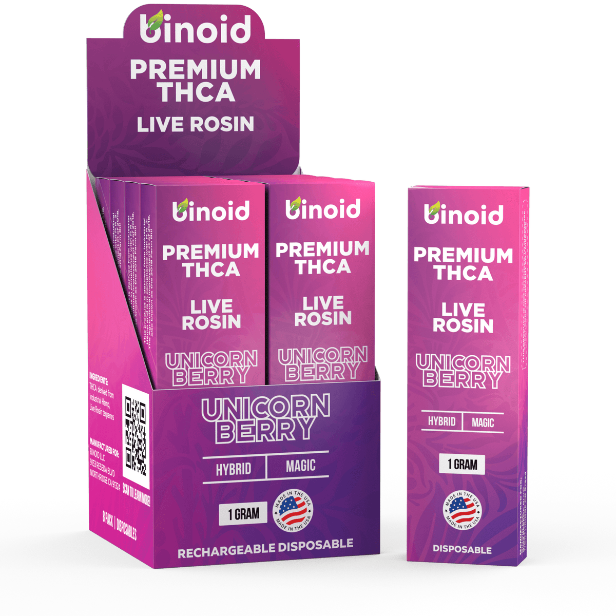 Binoid 1 Gram THCA Disposable Vapes – Live Rosin Best Sales Price - Vape Pens
