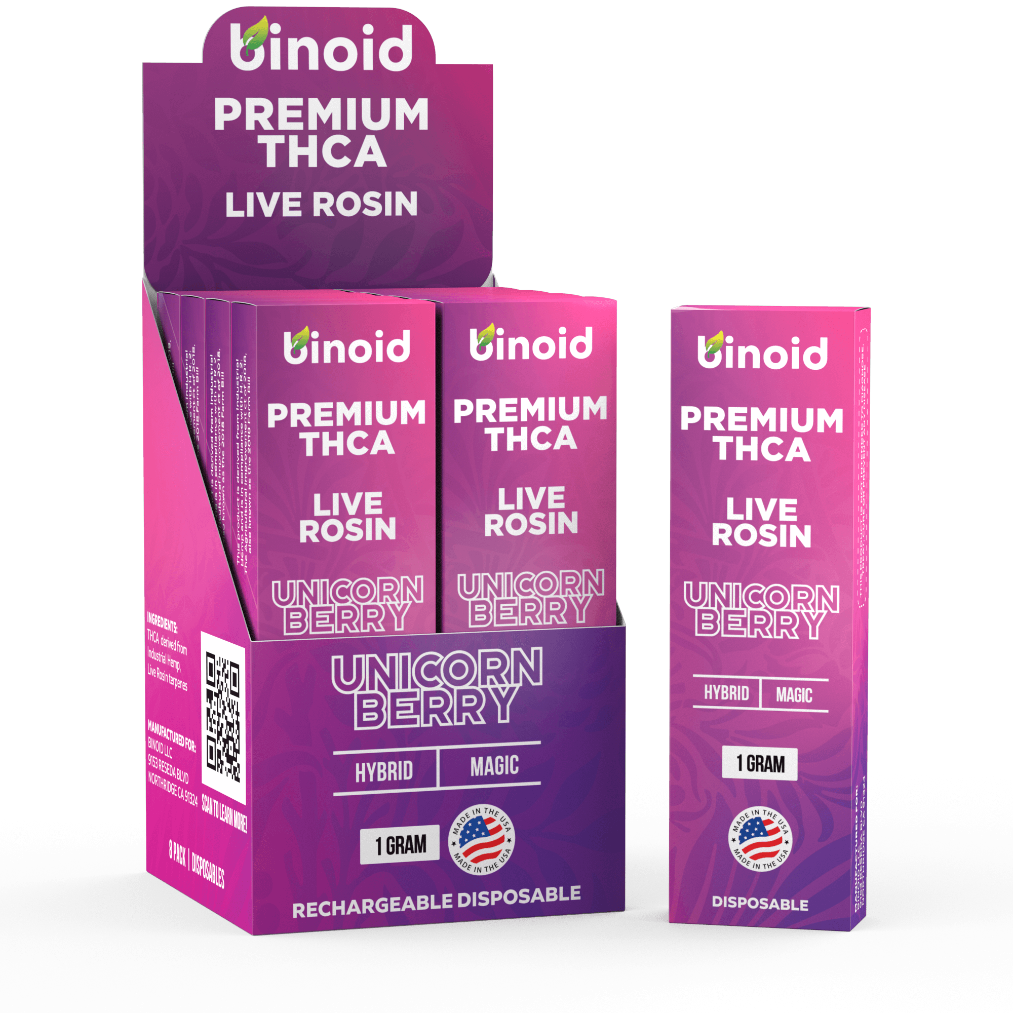 Binoid 1 Gram THCA Disposable Vapes – Live Rosin Best Sales Price - Vape Pens
