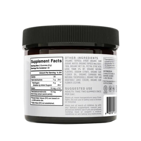 THC-Free CBD Gummies – Mango Peach – 15mg – Charlotte’s Web Best Sales Price - Gummies