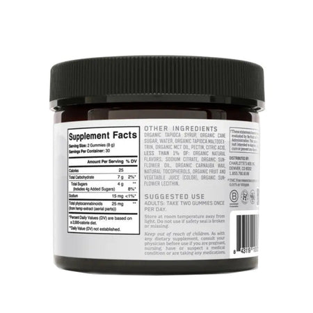 THC-Free CBD Gummies – Mango Peach – 25mg – Charlotte’s Web Best Sales Price - Gummies