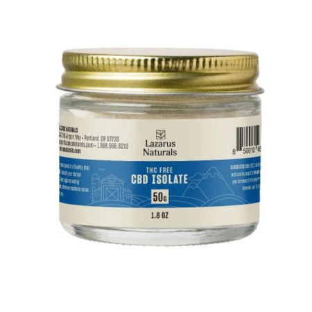 CBD Isolate Powder – Lazarus Naturals Best Sales Price - Edibles