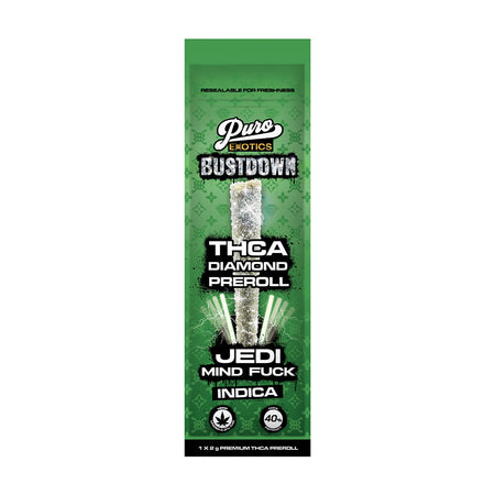 Puro Exotics Bustdown THCA Pre-Roll Single 2g Best Sales Price - Pre-Rolls