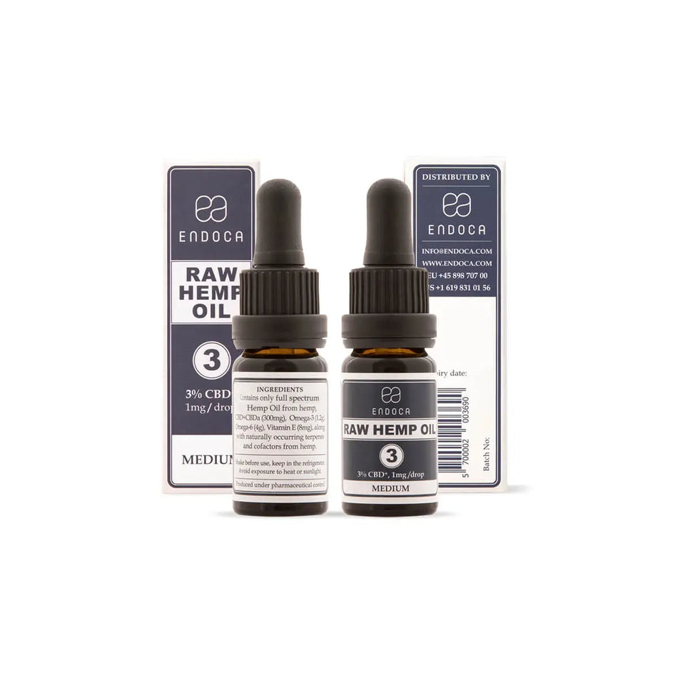 Endoca Raw CBD oil 30mg/ml (medium)