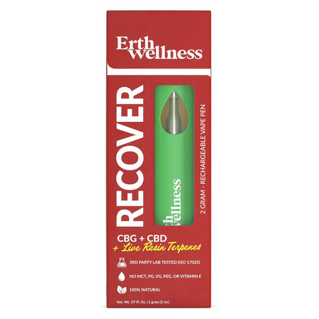 Erth Wellness | Live Resin CBD Rechargeable Vape Pen - 2g Best Sales Price - Vape Pens