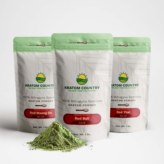 Kratom Country Kratom Powder Variety Pack
