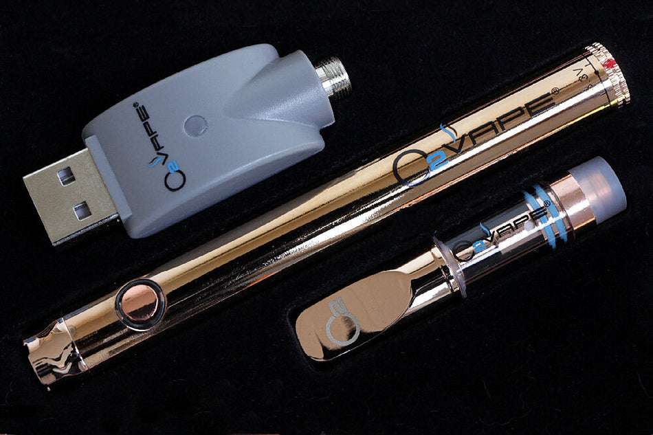 O2 Vape Vari-Vape Slim Kit: Ceramic Variable Voltage Vape Pen | 6 Colors Best Sales Price - Vaporizers