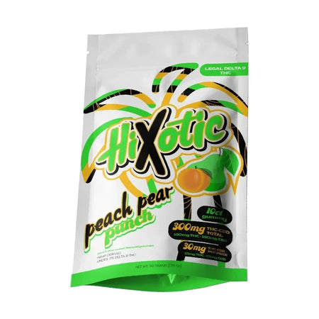 HiXotic | Premium Delta 9 THC + CBD Gummies - 300mg Best Sales Price - Gummies