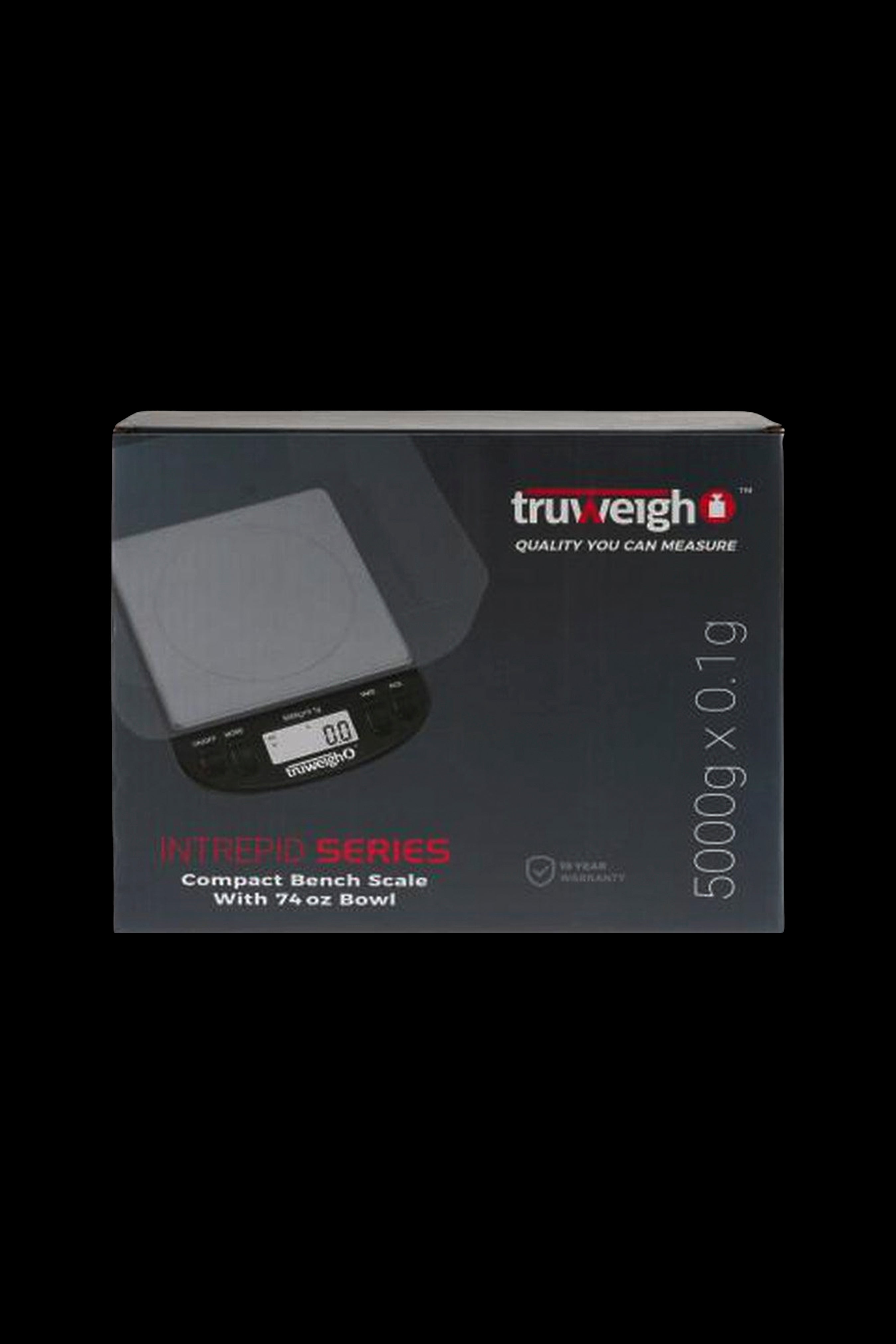 Truweigh Intrepid Series Black Compact Bench Scale with Bowl Best Sales Price - Accessories