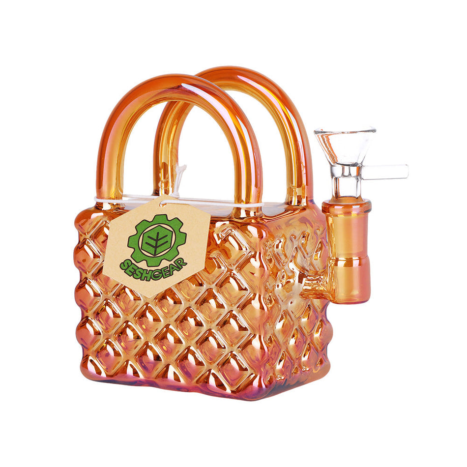 SeshGear Luxury Hand Bag Glass Water Pipe