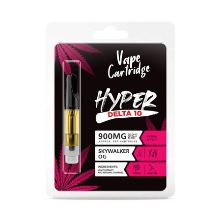 Skywalker OG Cartridge - Delta 10 THC Hyper 900mg (1ml) Best Sales Price - Vape Cartridges