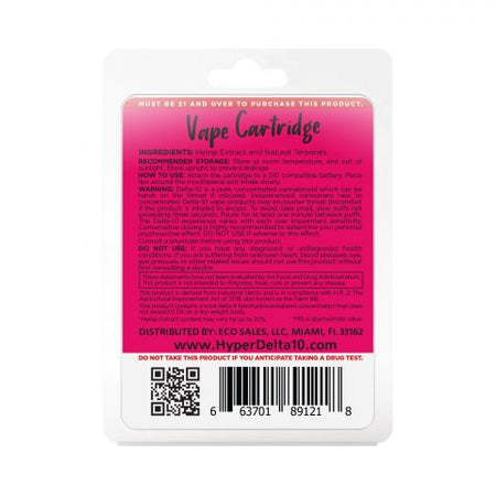 Skywalker OG Cartridge - Delta 10 THC Hyper 900mg (1ml) Best Sales Price - Vape Cartridges