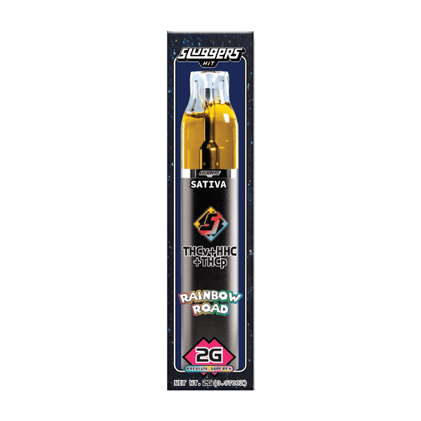 Yumz Sluggers Hit - Rainbow Road - 2 Gram - THCA - Disposable Vape
