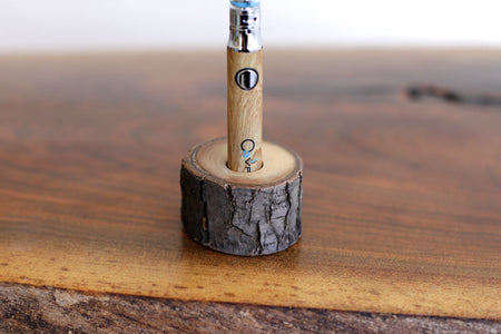 O2 Vape Vape Pen Stands: Handcrafted Natural Wood Best Sales Price - Accessories