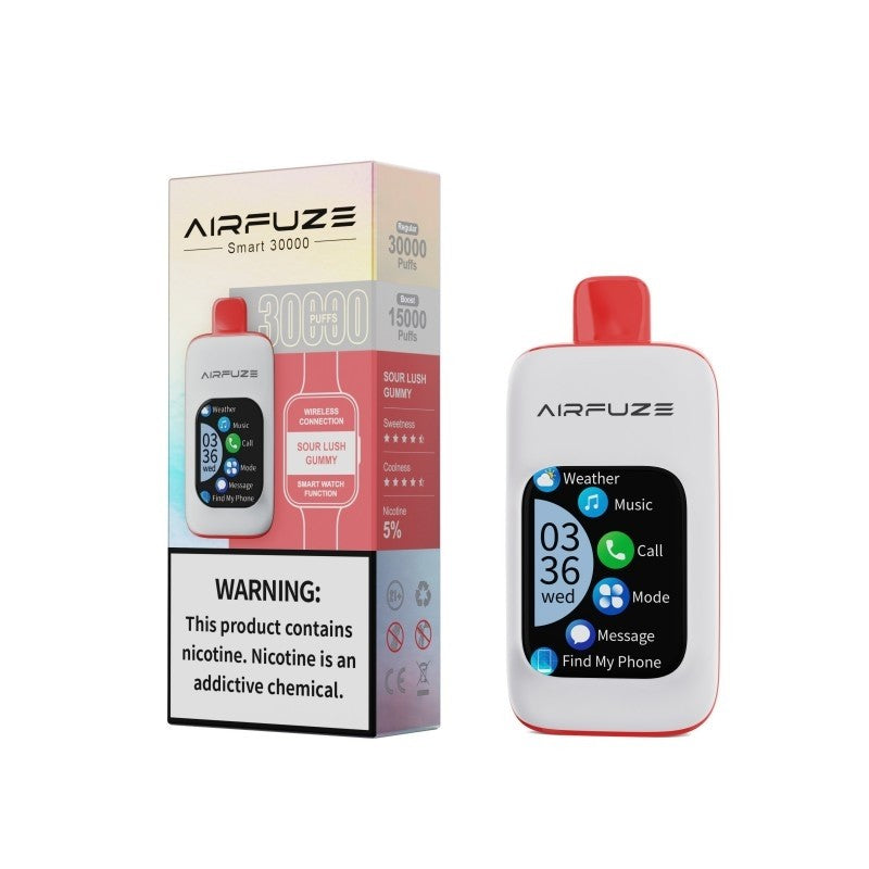 Airfuze 30K Disposable Vape(5%, 20ml)