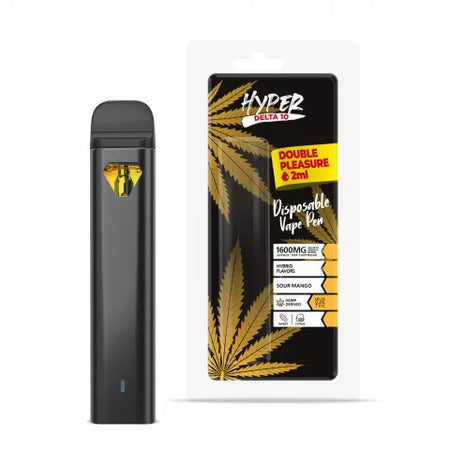 D10, D8 Vape Pen - 1600mg - Sour Mango - Hybrid - 2ml - Hyper Best Sales Price - Vape Pens