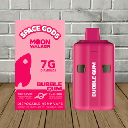 Space Gods Moon Walker THCa Liquid Diamonds Disposable 7g Best Sales Price - Vape Pens