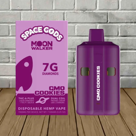 Space Gods Moon Walker THCa Liquid Diamonds Disposable 7g Best Sales Price - Vape Pens