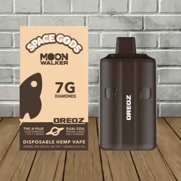 Space Gods Moon Walker THCa Liquid Diamonds Disposable 7g Best Sales Price - Vape Pens