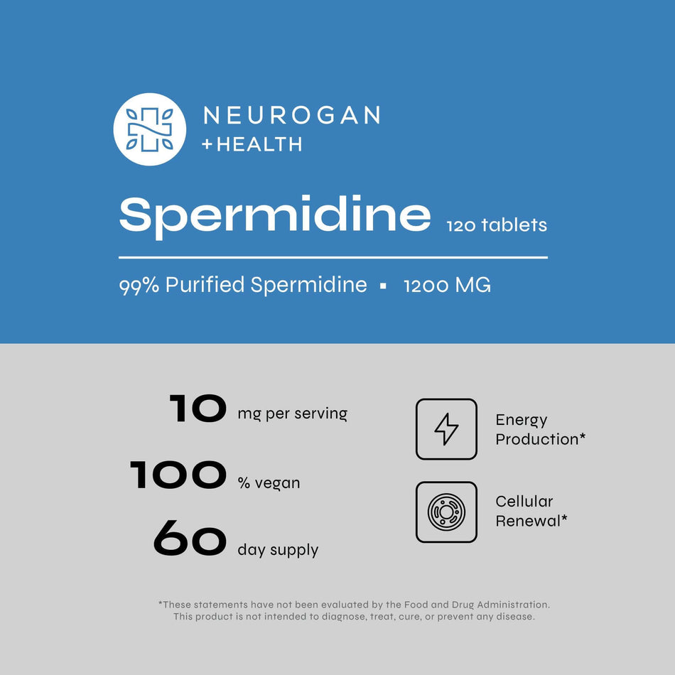 Neurogan Health Spermidine Tablets