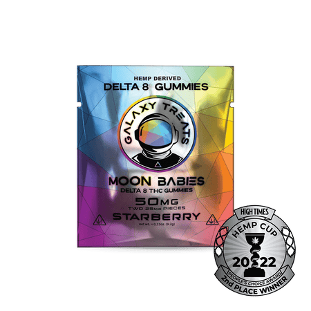 Galaxy Treats Starberry Delta 8 Gummies (2-Pack) Best Sales Price - Gummies