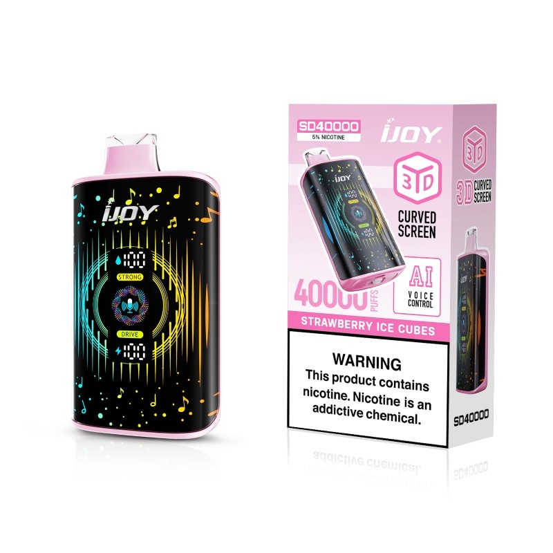 iJOY Bar SD40000 AI Voice Control Disposable Vape 20ml 5%