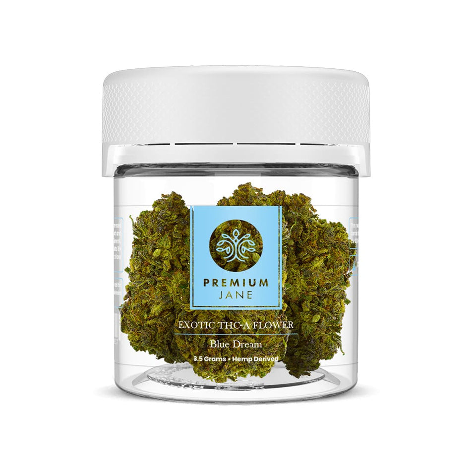 Premium Jane Blue Dream THCA Flower, 3.5g Best Sales Price - CBD
