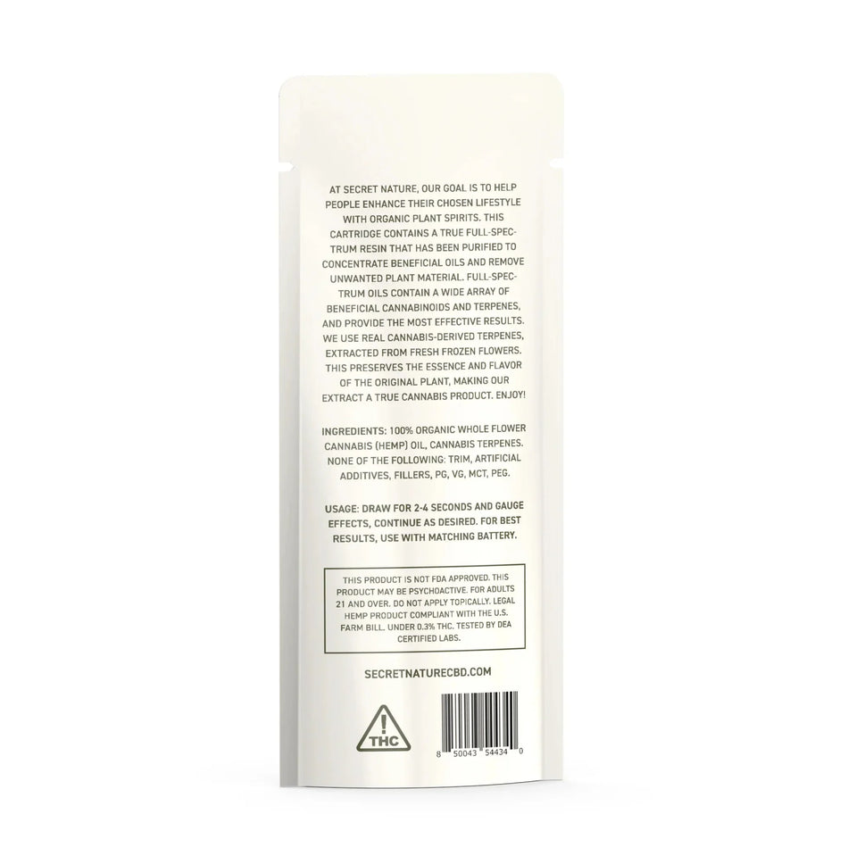 Secret Nature THCA Disposable Vapes