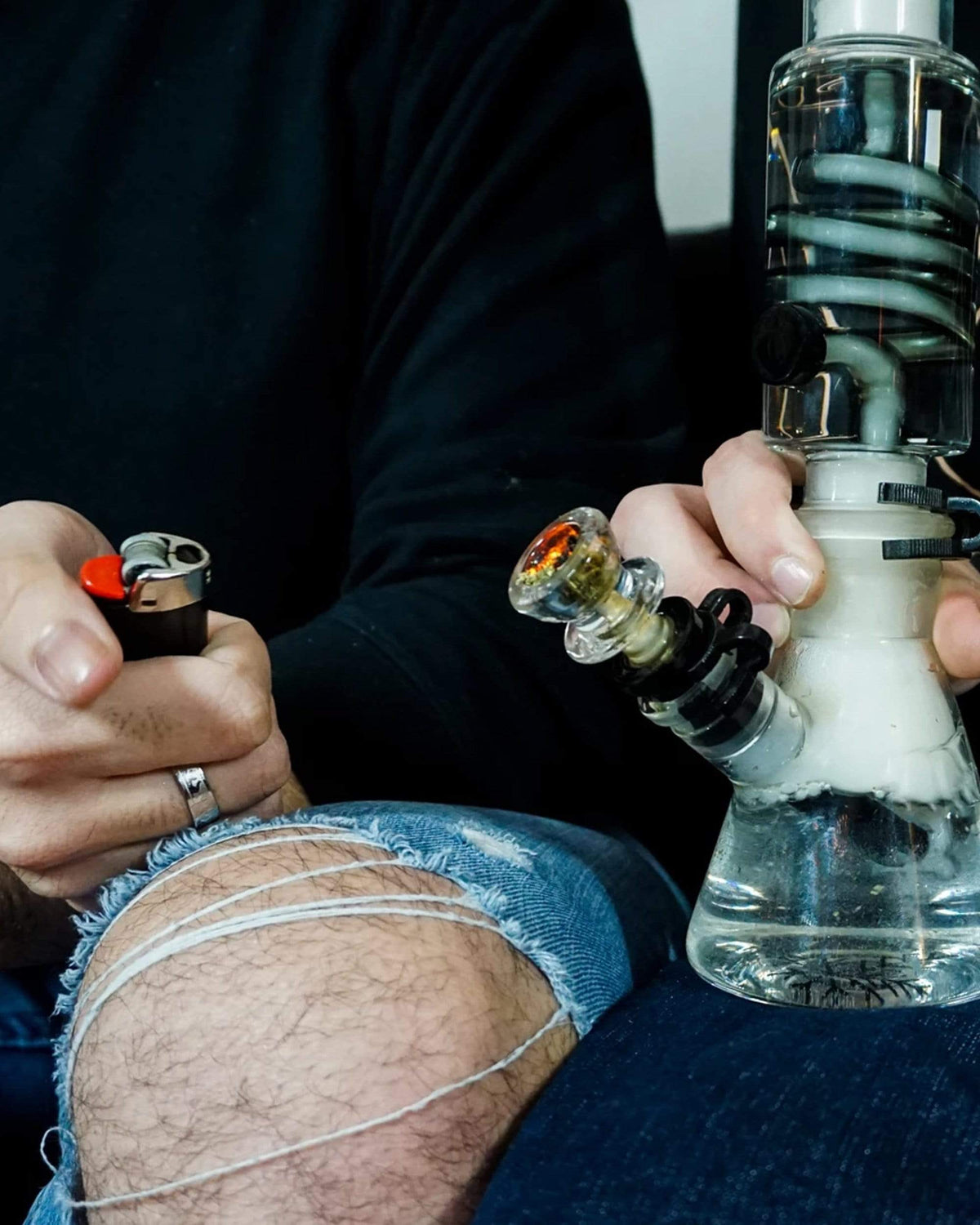 Dank Stop Beaker Bong Best Sales Price - Bongs