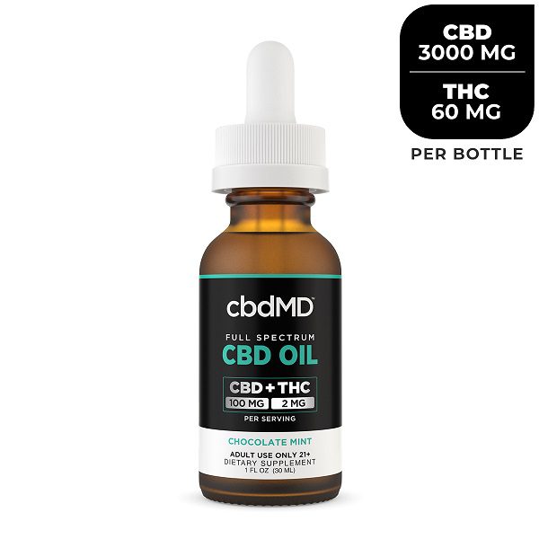 cbdMD Full Spectrum CBD Oil Tincture 30mL Best Sales Price - Tincture Oil