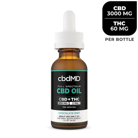 cbdMD Full Spectrum CBD Oil Tincture 30mL Best Sales Price - Tincture Oil
