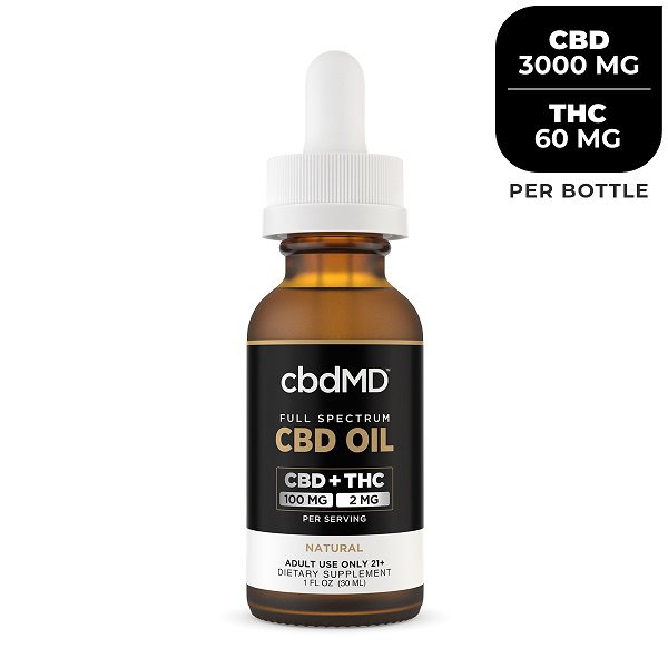 cbdMD Full Spectrum CBD Oil Tincture 30mL Best Sales Price - Tincture Oil