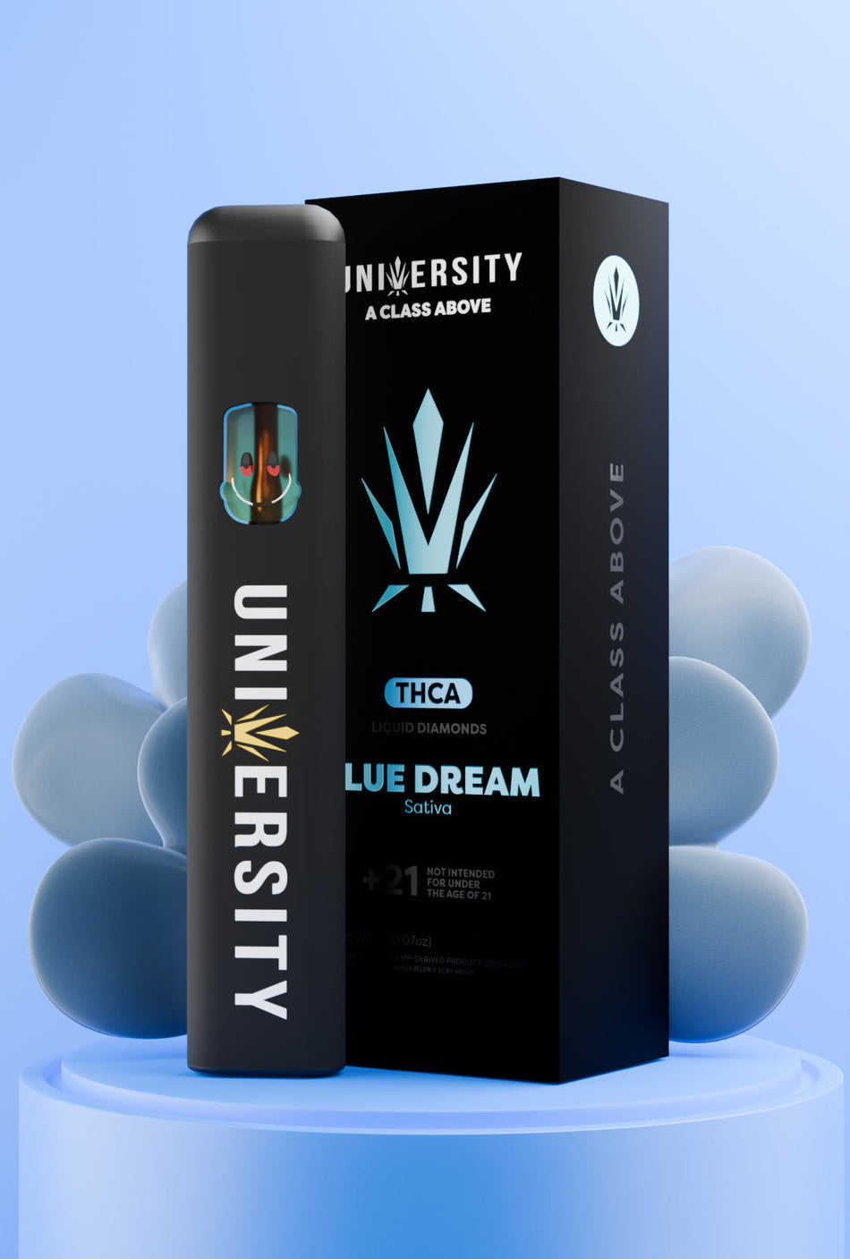 Blue Dream – THCA Liquid Diamonds Disposable Vape