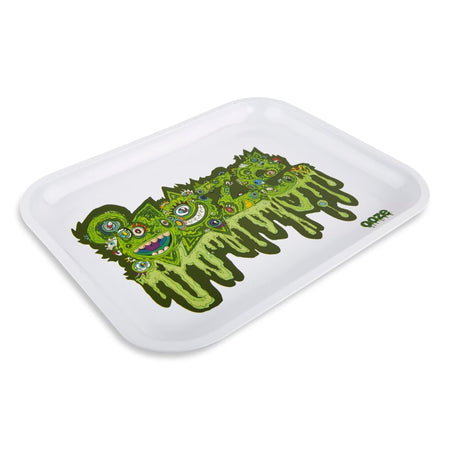 Ooze Rolling Tray - Metal - Large Best Sales Price - Rolling Papers & Supplies