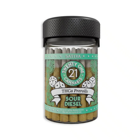 Twenty One THC-A Pre-Rolls 14.7g 21pcs Best Sales Price - Pre-Rolls