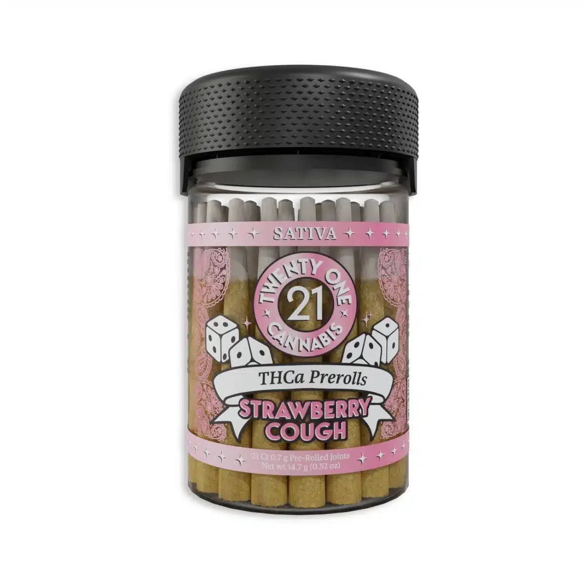 Twenty One THC-A Pre-Rolls 14.7g 21pcs Best Sales Price - Pre-Rolls