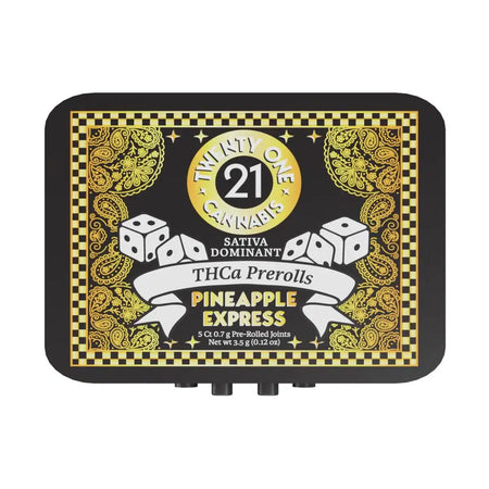 Twenty One THC-A Pre-Rolls 3.5g 5pcs Best Sales Price - Pre-Rolls