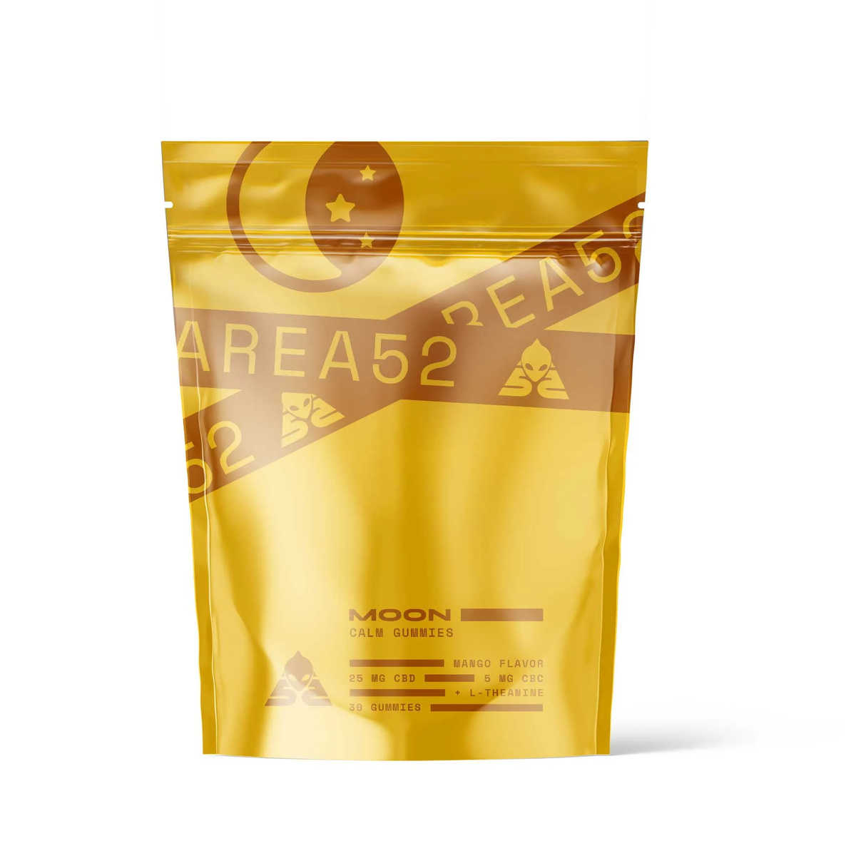 Area 52 | Moon Calm CBC + CBD Gummies - 25mg Best Sales Price - Gummies