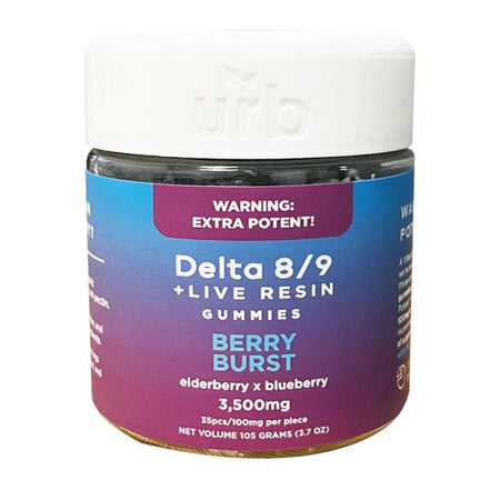 URB Delta 8 | Delta 9 Gummies 3500mg Best Sales Price - Gummies