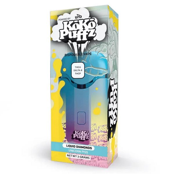 URB KoKo Puffz Liquid Diamonds Disposable Vape 3 Grams Best Sales Price - Vape Pens