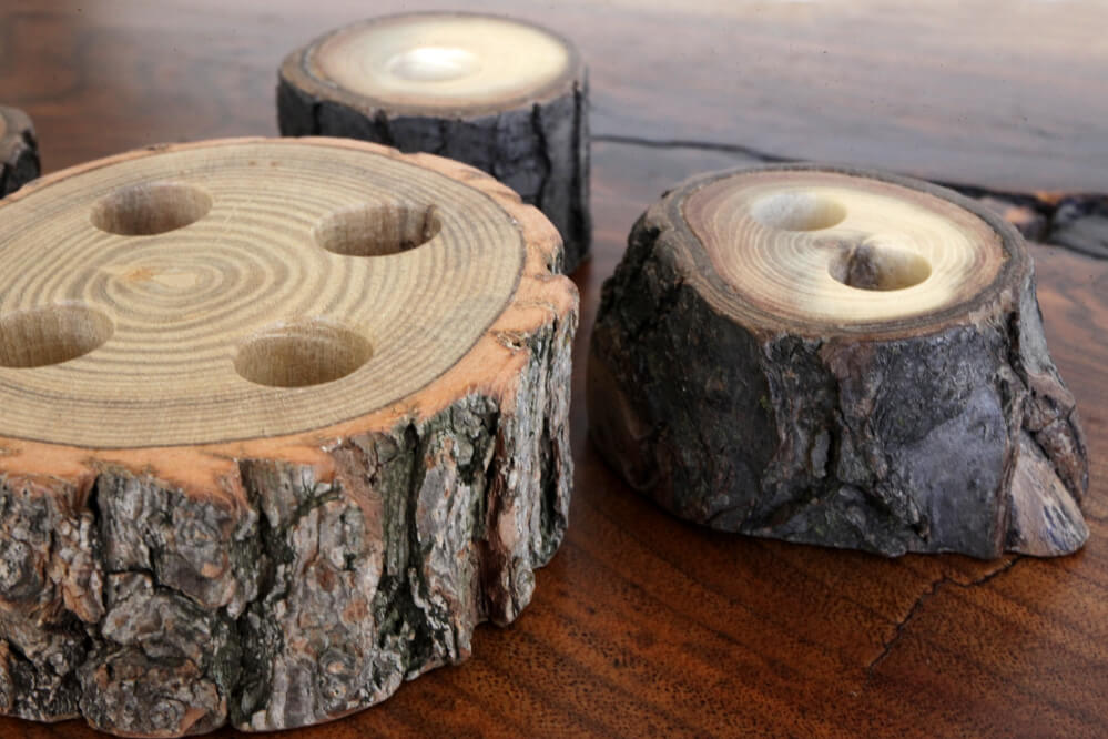 O2 Vape Vape Pen Stands: Handcrafted Natural Wood Best Sales Price - Accessories