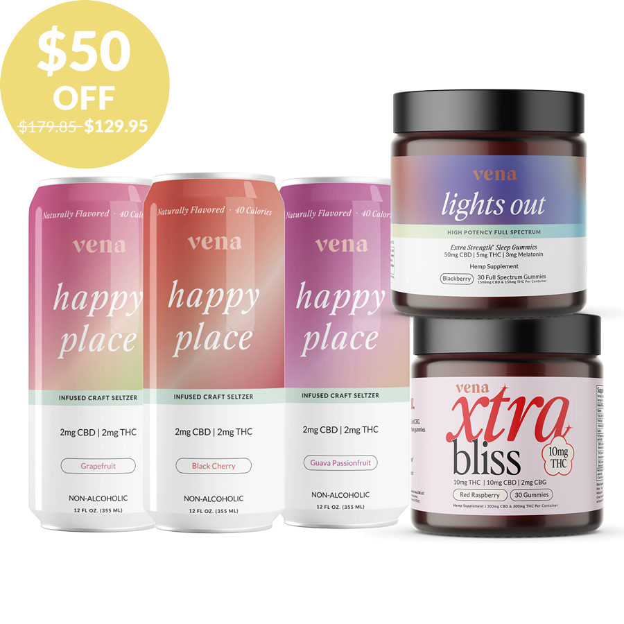 Vena CBD: CBD & THC Summer Bundle