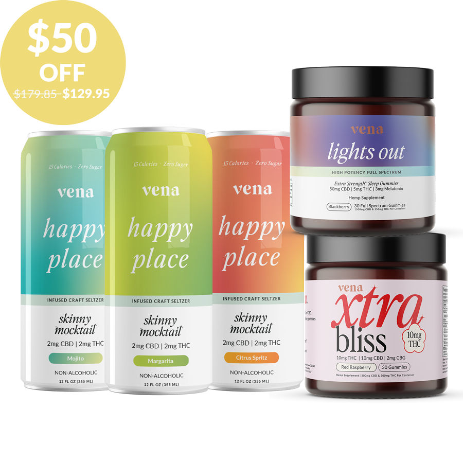 Vena CBD: CBD & THC Summer Bundle