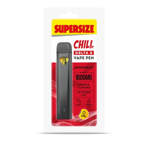 Watermelon Vape Pen - Delta 8 THC Disposable Chill 1600mg Best Sales Price - Vape Pens