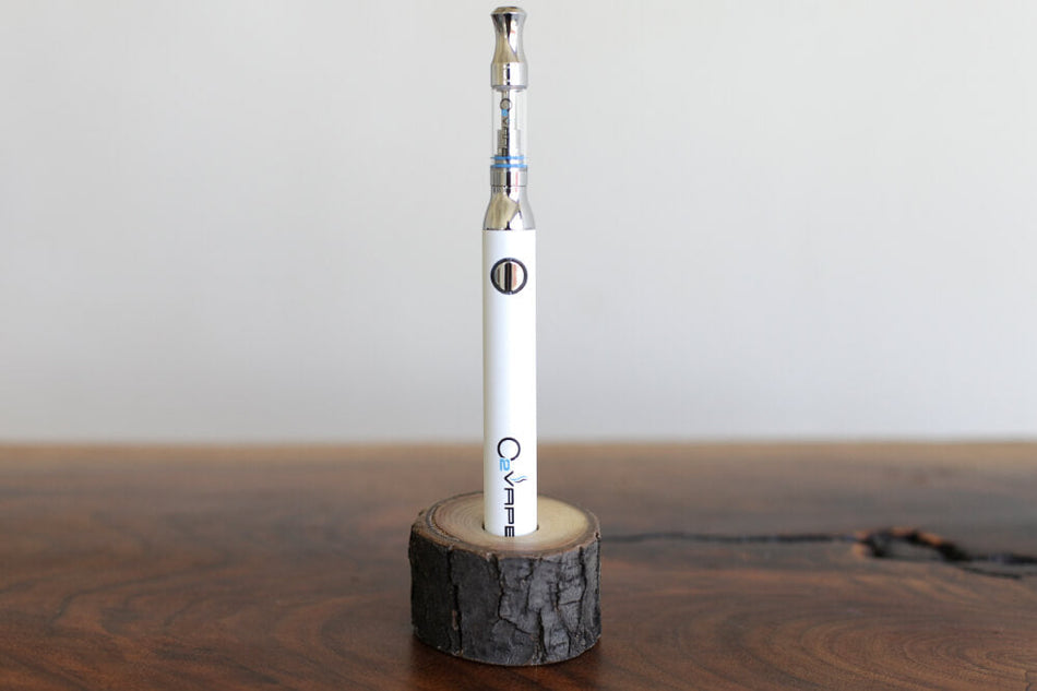 O2 Vape Vape Pen Stands: Handcrafted Natural Wood Best Sales Price - Accessories