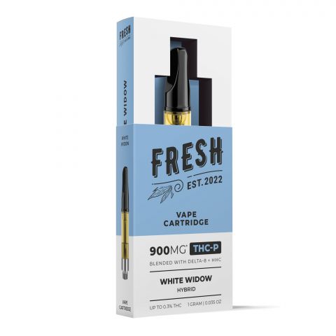 White Widow Cartridge - THCP 900mg Fresh Best Sales Price - Vape Cartridges