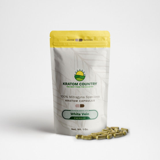 Kratom Country White Kratom Capsules