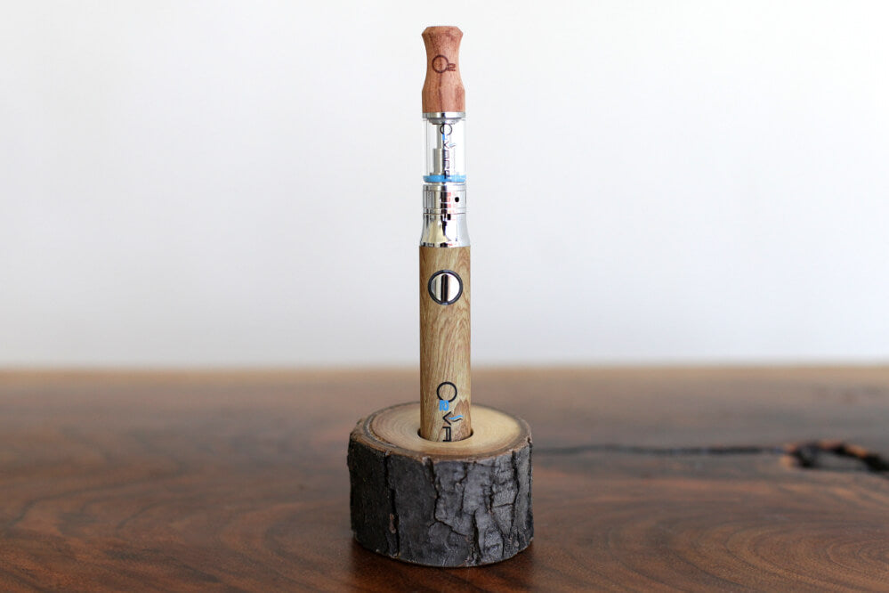 O2 Vape Vape Pen Stands: Handcrafted Natural Wood Best Sales Price - Accessories