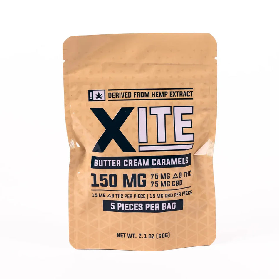 Xite D9 Butter Cream Caramels (5ct Bag)