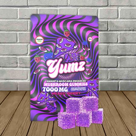 Yumz Lab Amanita Muscaria Mushroom Gummies 7000mg Best Sales Price - Gummies