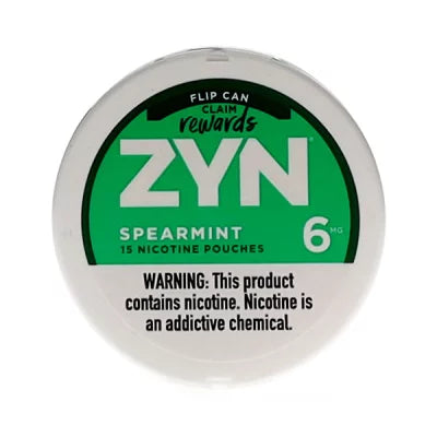 ZYN Spearmint 15 Nicotine Pouches 3-6MG Best Sales Price - Pouches